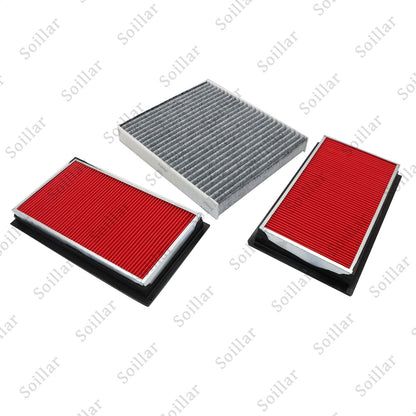 New 2x Fits 2014-2019 INFINITI Q50 Charcoal Cabin Air Filter + Engine Air Filter