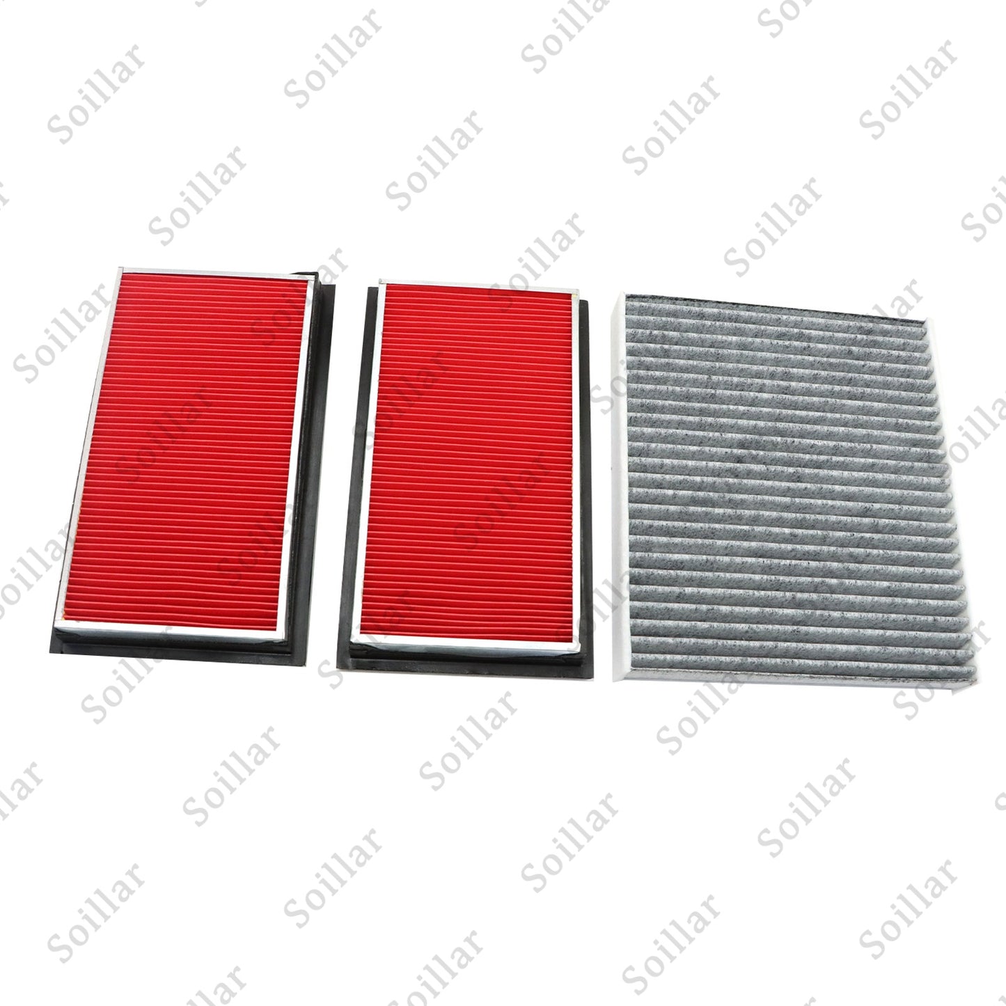New 2x Fits 2014-2019 INFINITI Q50 Charcoal Cabin Air Filter + Engine Air Filter