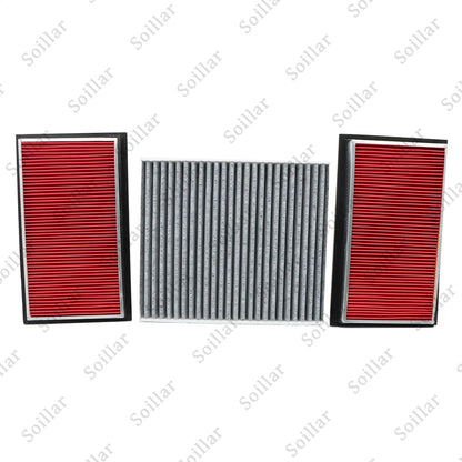 New 2x Fits 2014-2019 INFINITI Q50 Charcoal Cabin Air Filter + Engine Air Filter