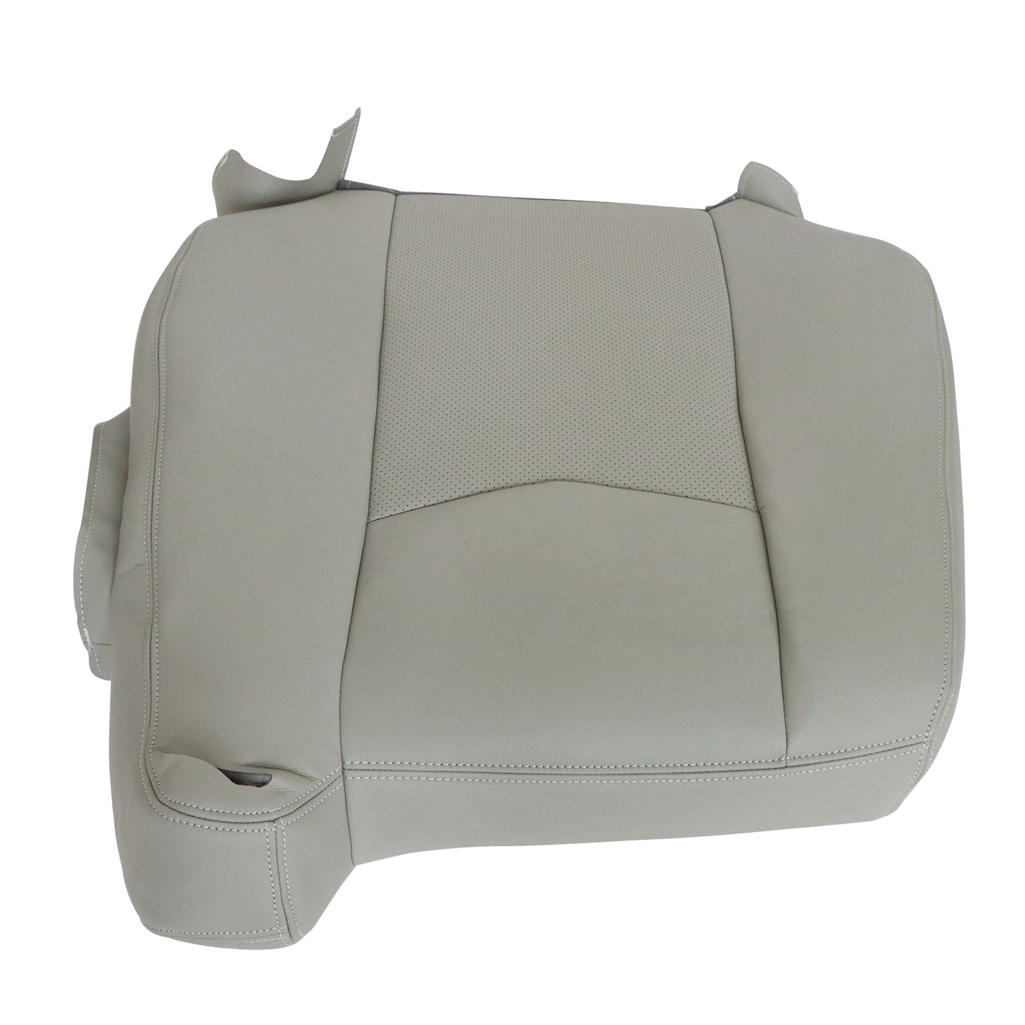 For 2004-2009 Cadillac SRX Leather Seat Cover Driver Back Perforated Gray