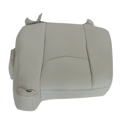 For 2004-2009 Cadillac SRX Leather Seat Cover Driver Back Perforated Gray