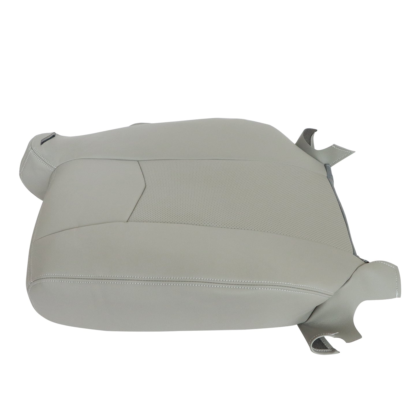 For 2004-2009 Cadillac SRX Leather Seat Cover Driver Back Perforated Gray