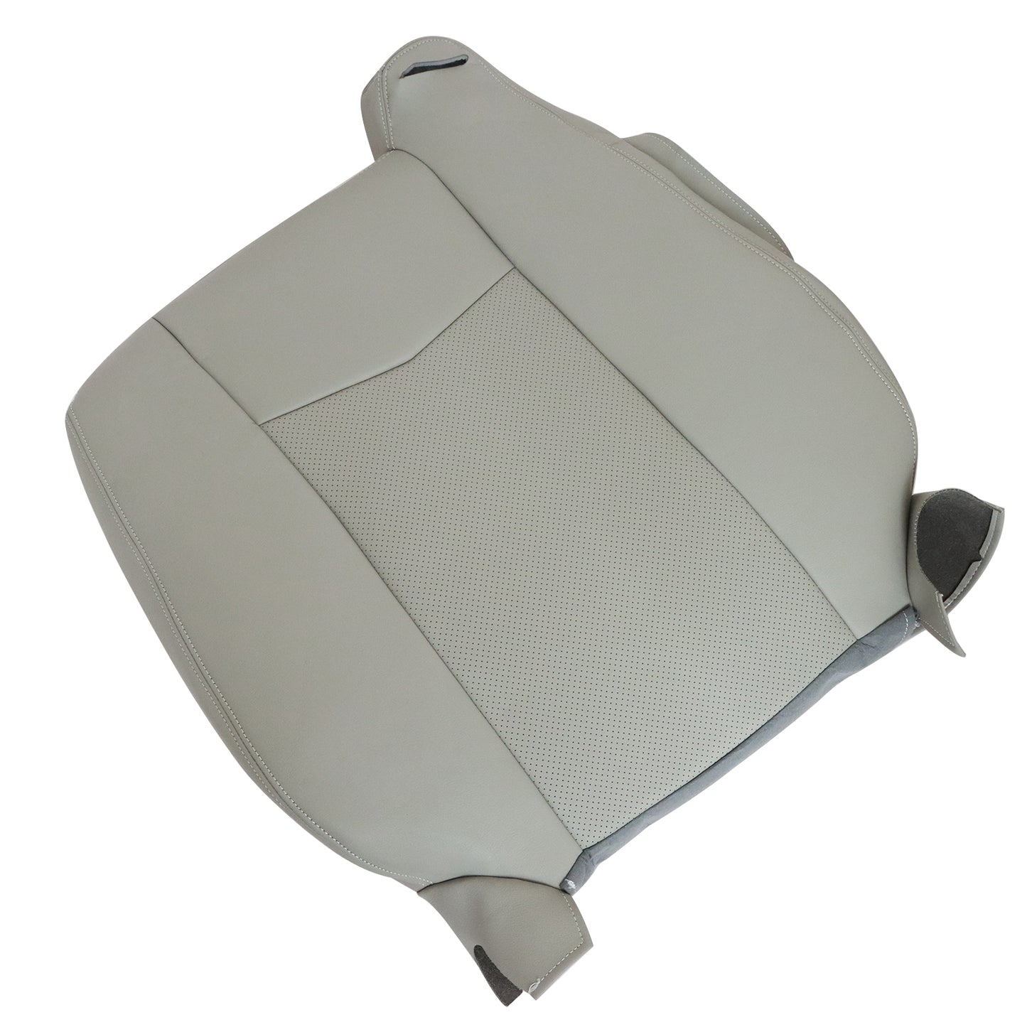 For 2004-2009 Cadillac SRX Leather Seat Cover Driver Back Perforated Gray