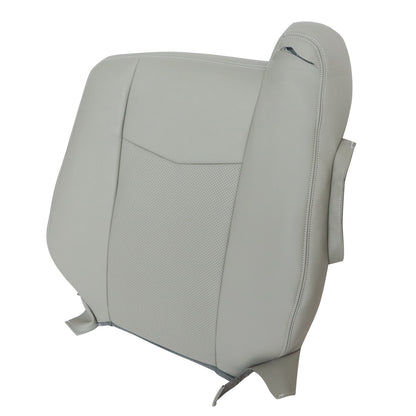 For 2004-2009 Cadillac SRX Leather Seat Cover Driver Back Perforated Gray