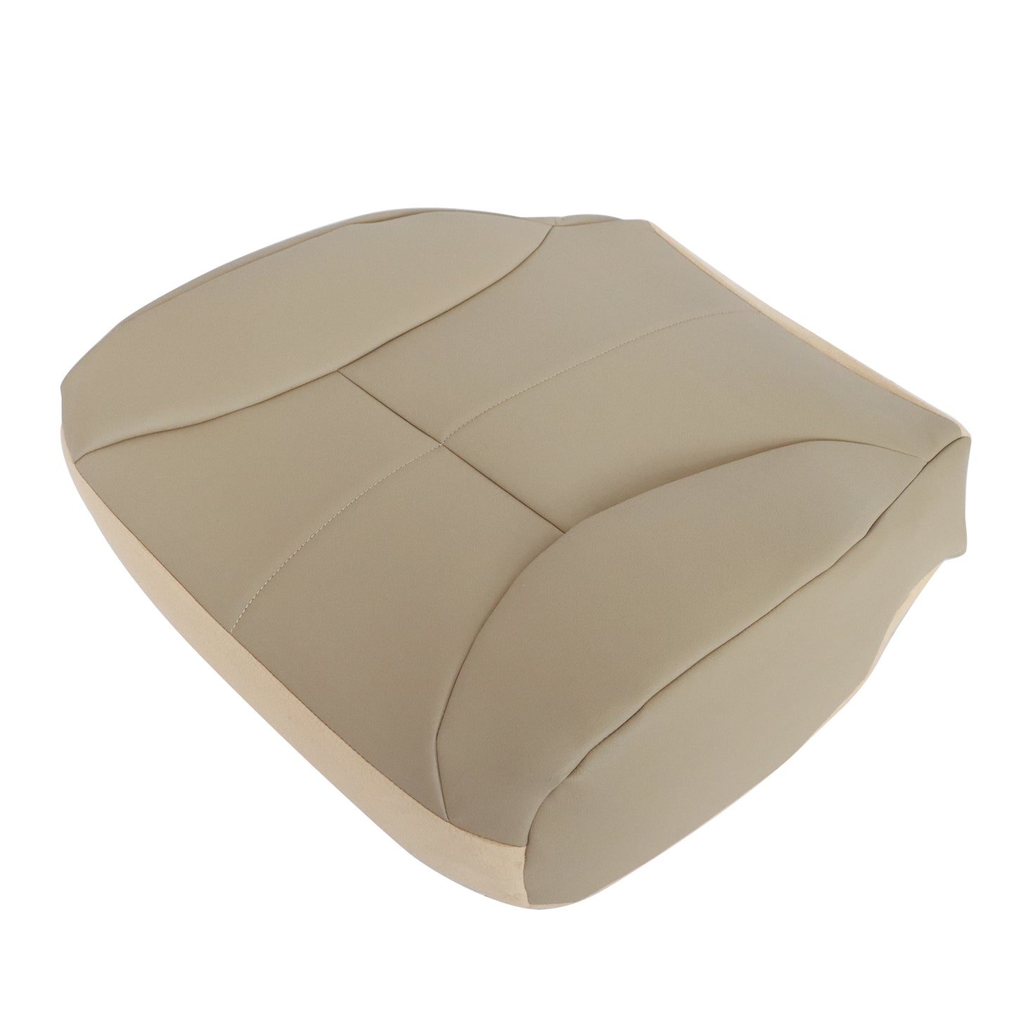 For 98 99 2000 2001 2002 Dodge Ram 1500 Passenger Bottom Leather Seat Cover Tan