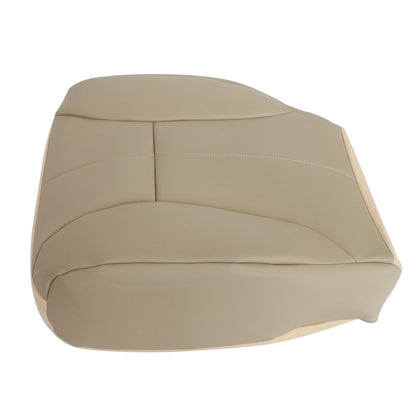 For 98 99 2000 2001 2002 Dodge Ram 1500 Passenger Bottom Leather Seat Cover Tan