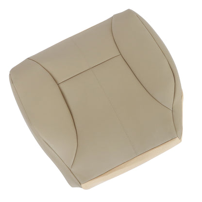 For 98 99 2000 2001 2002 Dodge Ram 1500 Passenger Bottom Leather Seat Cover Tan