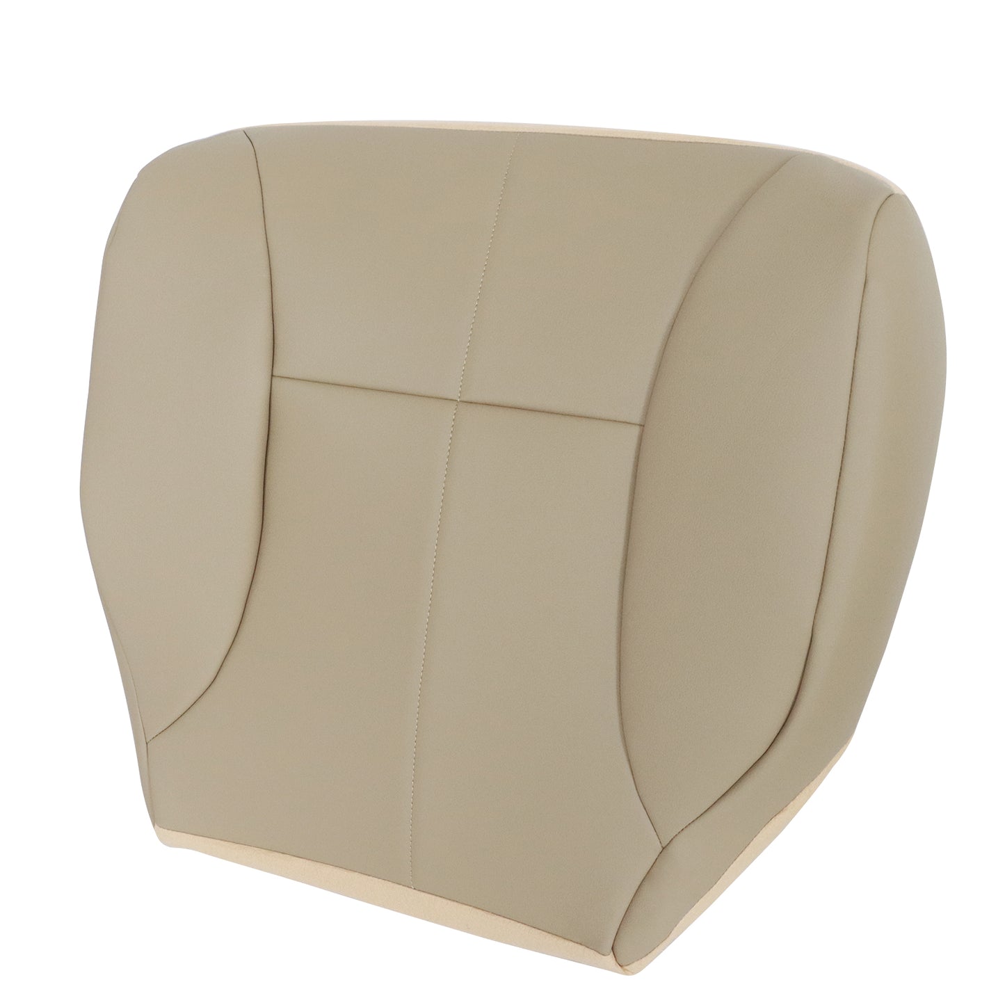 For 98 99 2000 2001 2002 Dodge Ram 1500 Passenger Bottom Leather Seat Cover Tan