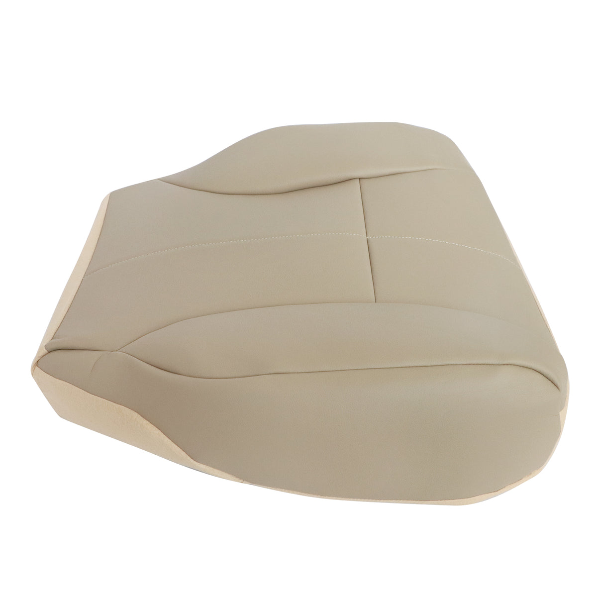 For 98 99 2000 2001 2002 Dodge Ram 1500 Passenger Bottom Leather Seat Cover Tan