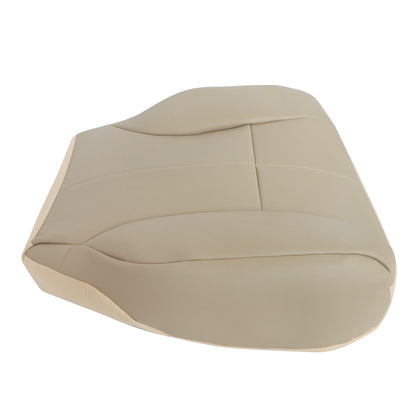 For 98 99 2000 2001 2002 Dodge Ram 1500 Passenger Bottom Leather Seat Cover Tan