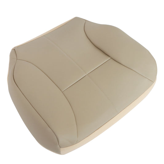 For 98 99 2000 2001 2002 Dodge Ram 1500 Passenger Bottom Leather Seat Cover Tan