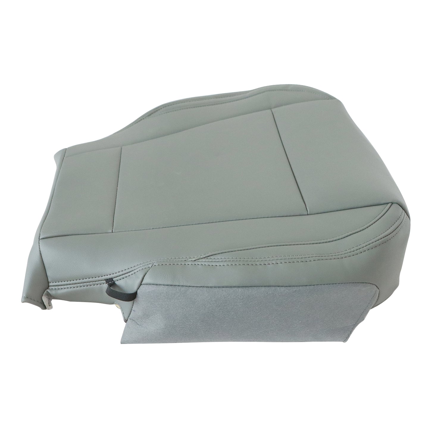 For 2017-2021 Ford F250 F350 F450 F550 Driver Bottom Replacement Seat Cover Gray