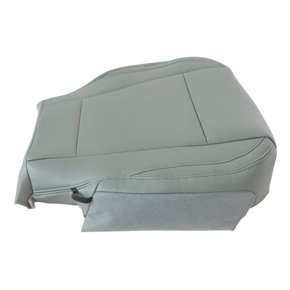 For 2017-2021 Ford F250 F350 F450 F550 Driver Bottom Replacement Seat Cover Gray