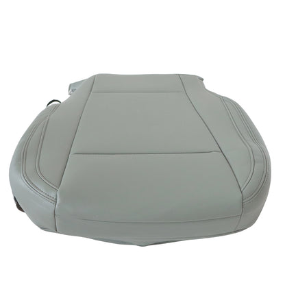 For 2017-2021 Ford F250 F350 F450 F550 Driver Bottom Replacement Seat Cover Gray