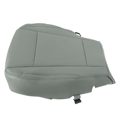 For 2017-2021 Ford F250 F350 F450 F550 Driver Bottom Replacement Seat Cover Gray