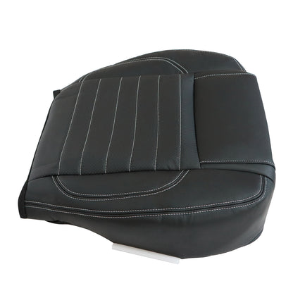 Driver Bottom Perforated Leather Seat Cover Black For 2013 2014 Ford Mustang GT