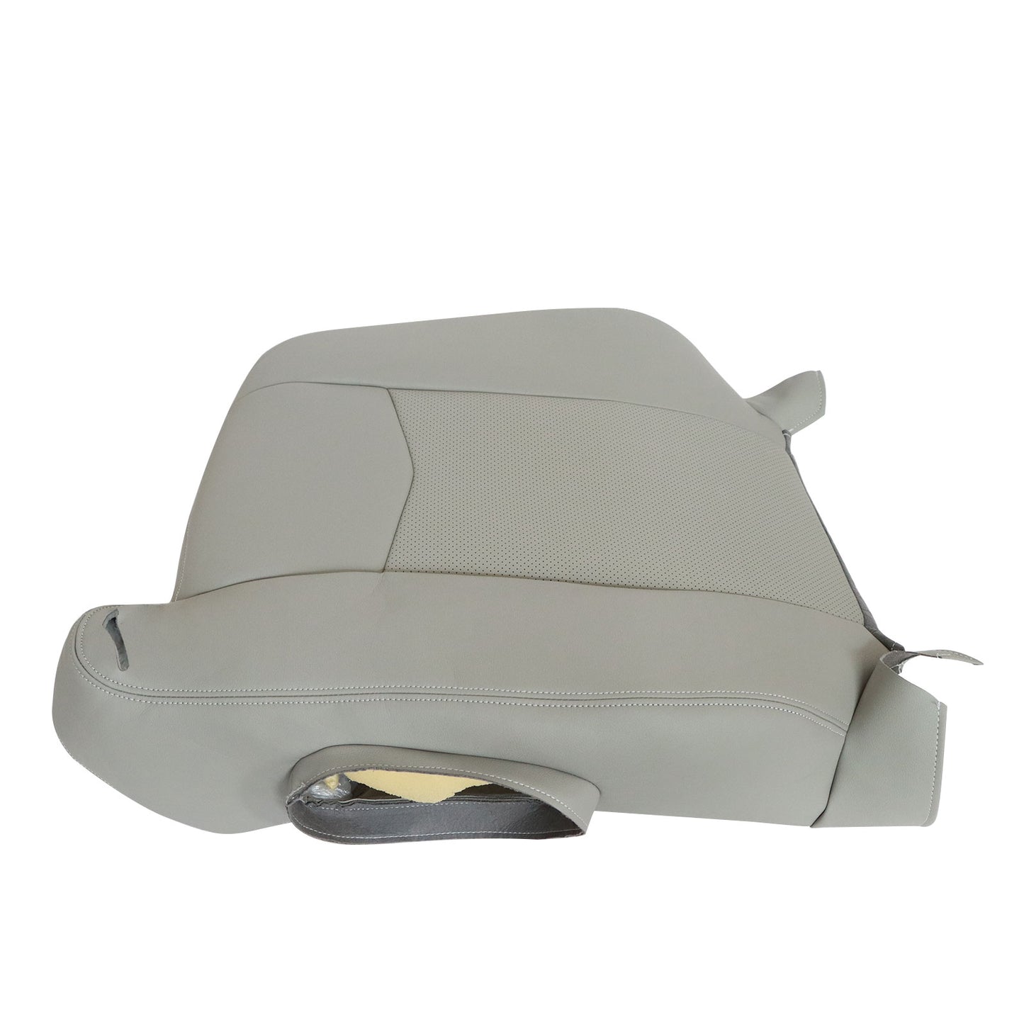 For 2004-2009 Cadillac SRX Leather Seat Cover Passenger Back Gray