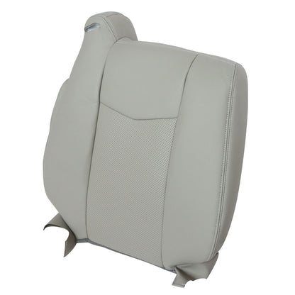 For 2004-2009 Cadillac SRX Leather Seat Cover Passenger Back Gray