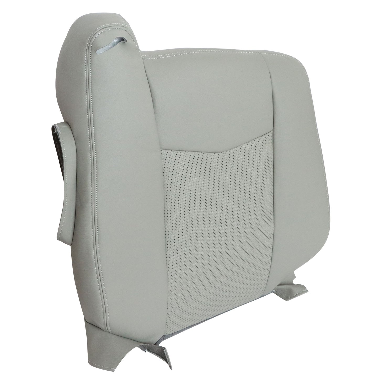 For 2004-2009 Cadillac SRX Leather Seat Cover Passenger Back Gray
