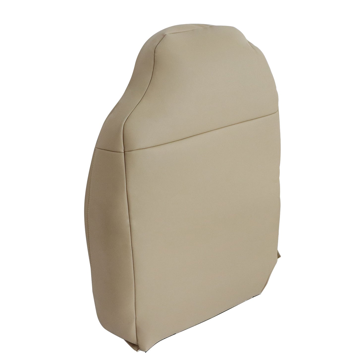 Front Passenger Top Leather Seat Cover Tan For 98-02 Dodge Ram 1500 2500 3500