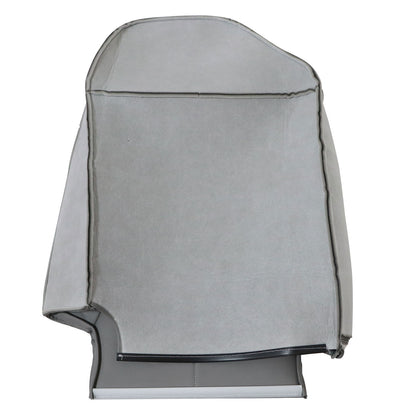 For 1998-2002 Dodge Ram 1500 2500 Leather Seat Cover Passenger Back Perf Gray
