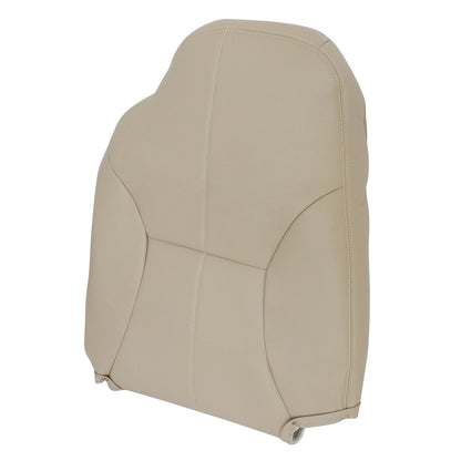 For 1998 1999 2000 2001 2002 Dodge Ram 1500 Driver Top Leather Seat Cover Tan