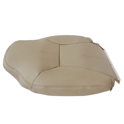 For 1998 1999 2000 2001 2002 Dodge Ram 1500 Driver Top Leather Seat Cover Tan