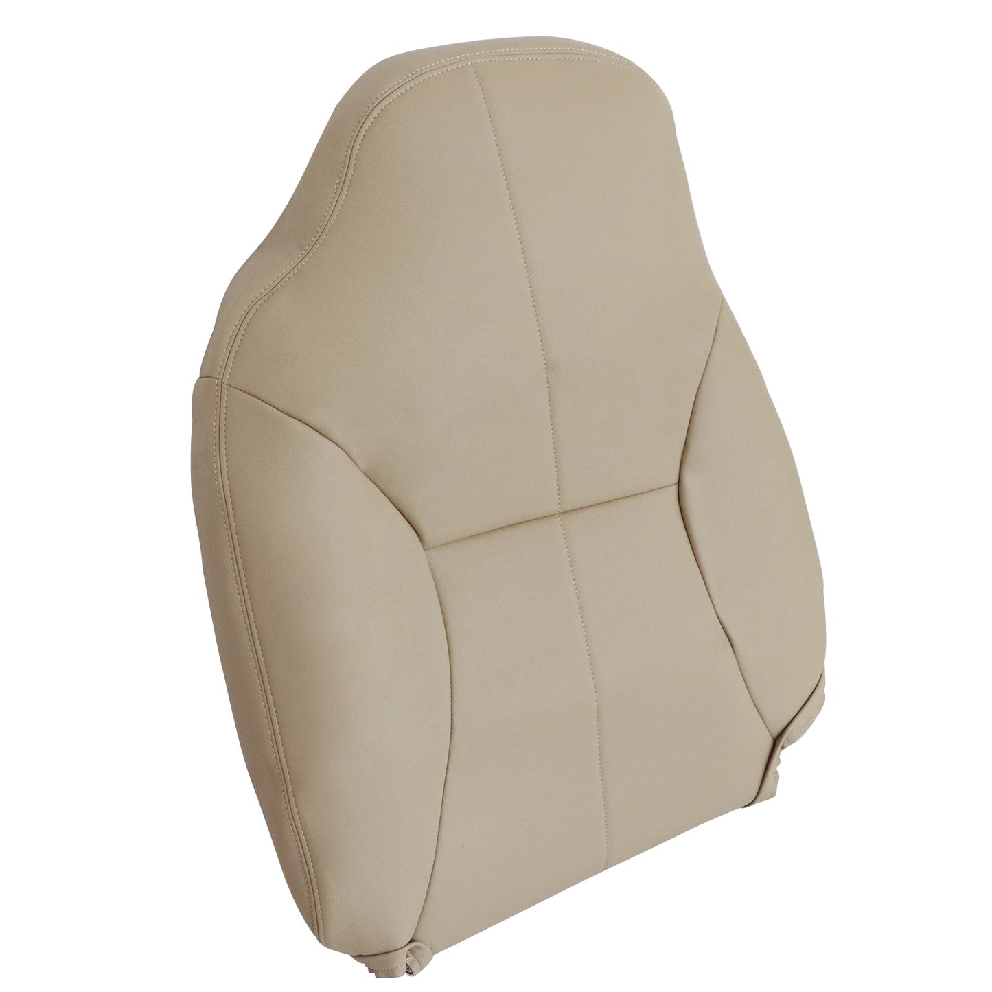 For 1998 1999 2000 2001 2002 Dodge Ram 1500 Driver Top Leather Seat Cover Tan