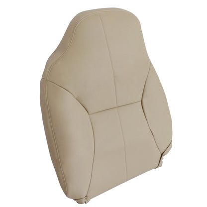 For 1998 1999 2000 2001 2002 Dodge Ram 1500 Driver Top Leather Seat Cover Tan