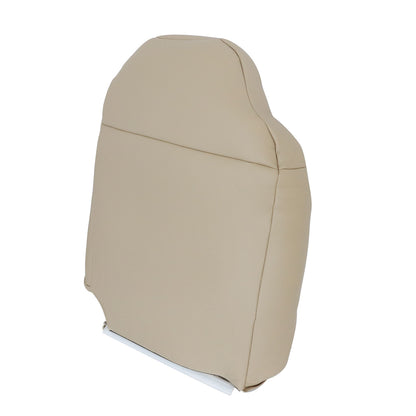 For 1998 1999 2000 2001 2002 Dodge Ram 1500 Driver Top Leather Seat Cover Tan