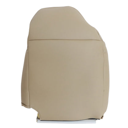 For 1998 1999 2000 2001 2002 Dodge Ram 1500 Driver Top Leather Seat Cover Tan