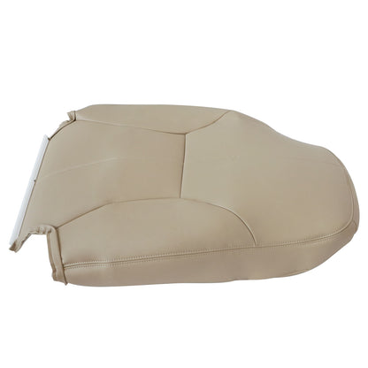 For 1998 1999 2000 2001 2002 Dodge Ram 1500 Driver Top Leather Seat Cover Tan