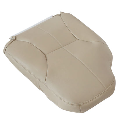For 1998 1999 2000 2001 2002 Dodge Ram 1500 Driver Top Leather Seat Cover Tan