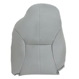 For 1998-2002 Dodge Ram 1500 2500 Leather Seat Cover Driver Back Perforated Gray