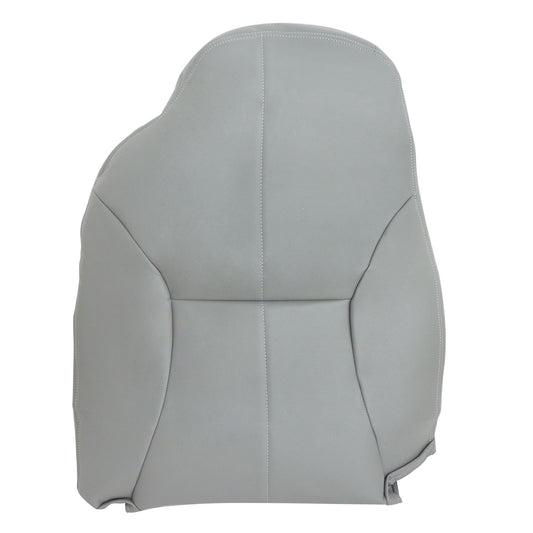 For 1998-2002 Dodge Ram 1500 2500 Leather Seat Cover Driver Back Perforated Gray