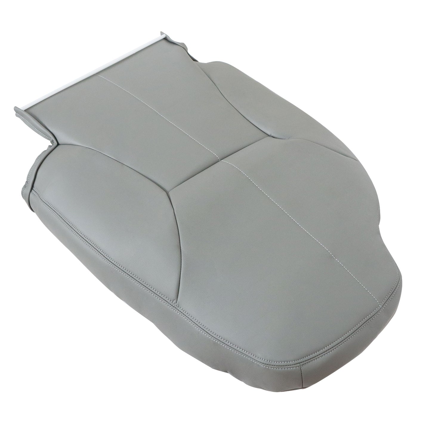 For 1998-2002 Dodge Ram 1500 2500 Leather Seat Cover Driver Back Perforated Gray