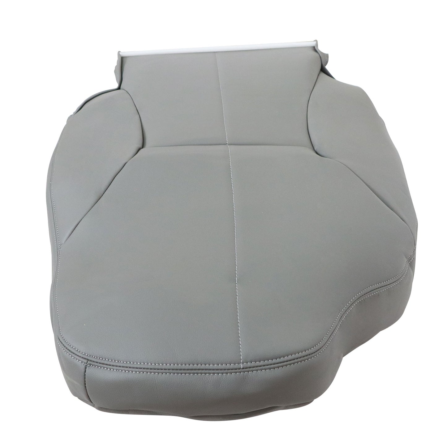 For 1998-2002 Dodge Ram 1500 2500 Leather Seat Cover Driver Back Perforated Gray