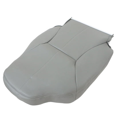 For 1998-2002 Dodge Ram 1500 2500 Leather Seat Cover Driver Back Perforated Gray