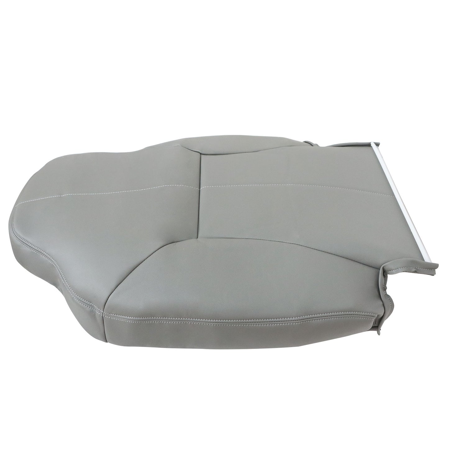 For 1998-2002 Dodge Ram 1500 2500 Leather Seat Cover Driver Back Perforated Gray