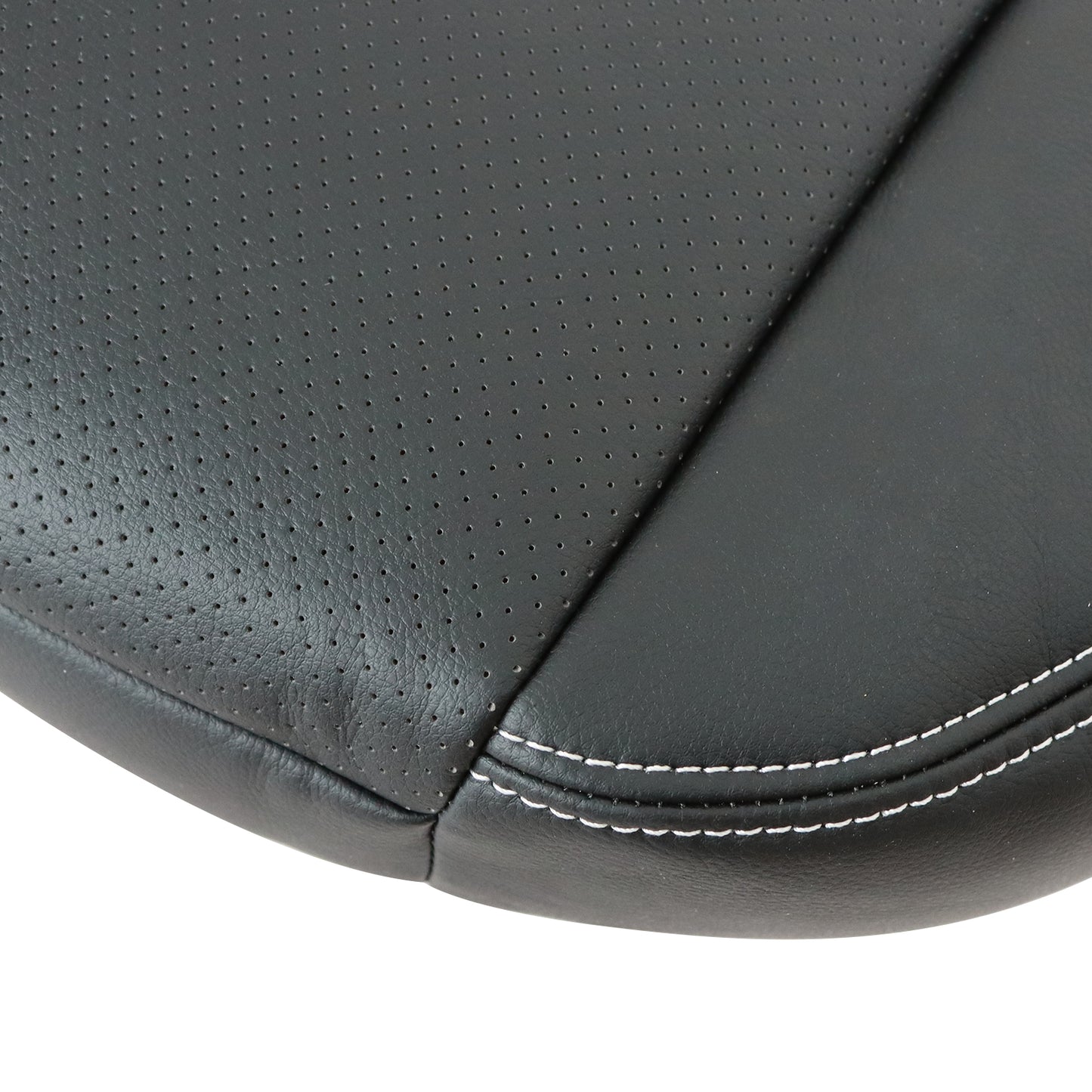 For 2014 2015 2016 Subaru Forester Driver Side Bottom Leather Seat Cover Black