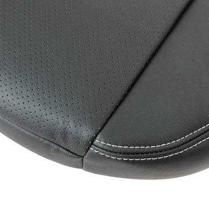 For 2014 2015 2016 Subaru Forester Driver Side Bottom Leather Seat Cover Black