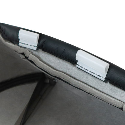 For 2014 2015 2016 Subaru Forester Driver Side Bottom Leather Seat Cover Black