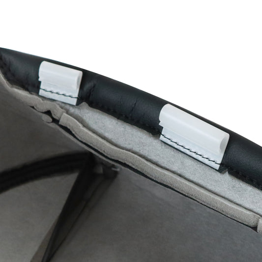 For 2014 2015 2016 Subaru Forester Driver Side Bottom Leather Seat Cover Black