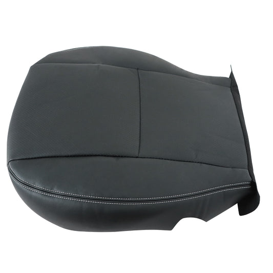 For 2014 2015 2016 Subaru Forester Driver Side Bottom Leather Seat Cover Black