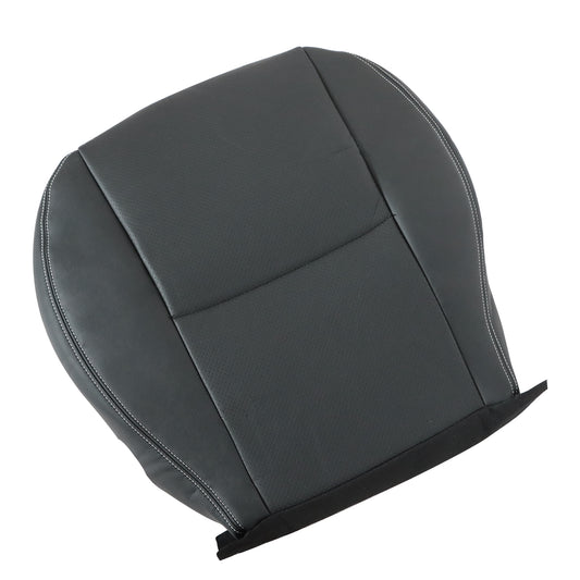 For 2014 2015 2016 Subaru Forester Driver Side Bottom Leather Seat Cover Black
