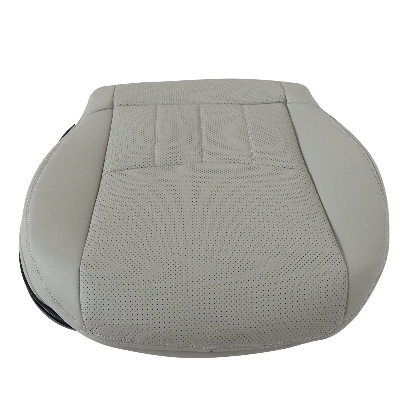 Fit For 2006 2007 Mercedes Benz C280 Driver Bottom Perforated Leather Cover Gray