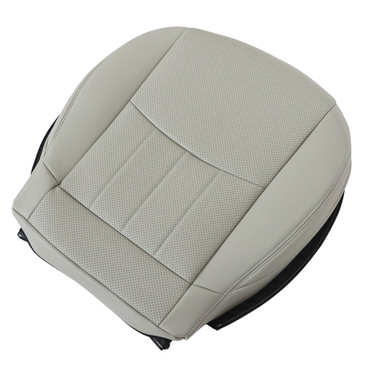 Fit For 2006 2007 Mercedes Benz C280 Driver Bottom Perforated Leather Cover Gray