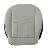 Fit For 2006 2007 Mercedes Benz C280 Driver Bottom Perforated Leather Cover Gray
