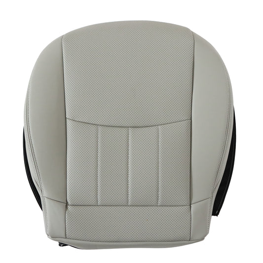 Fit For 2006 2007 Mercedes Benz C280 Driver Bottom Perforated Leather Cover Gray