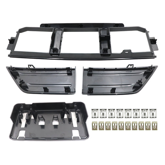 4Pcs Front Bumper Cover Lower Grille Trim Bracket For 2021 2022 2023 Ford F150